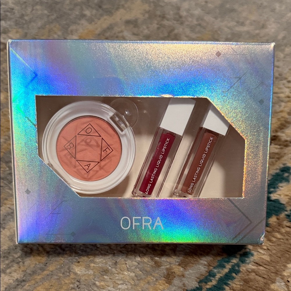 OFRA Belini Blush and 2 Liquid Lipstick Set -